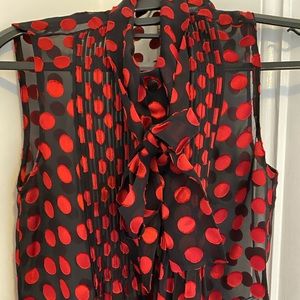 DVF bow tie swing top